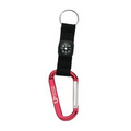 Combo Carabiner Compass Keychain